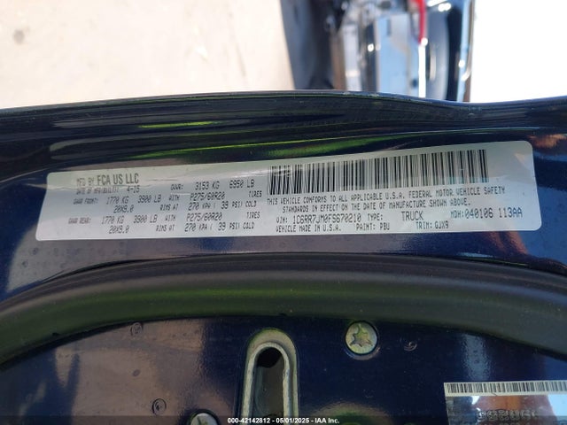 1C6RR7JM0FS670210 RAM 2015