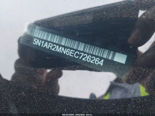 5N1AR2MN6EC726264 Nissan Pathfinder S