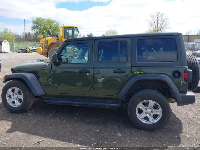 1C4HJXDG4NW176957 Jeep Wrangler Unlimited Sport S 4x4