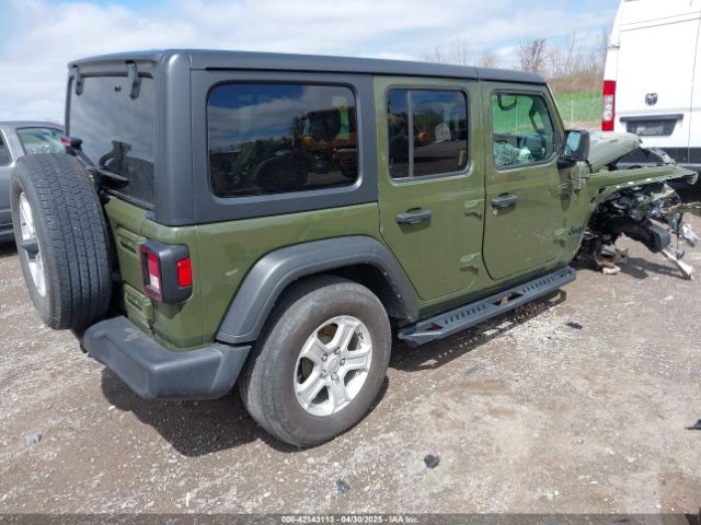 1C4HJXDG4NW176957 Jeep Wrangler Unlimited Sport S 4x4