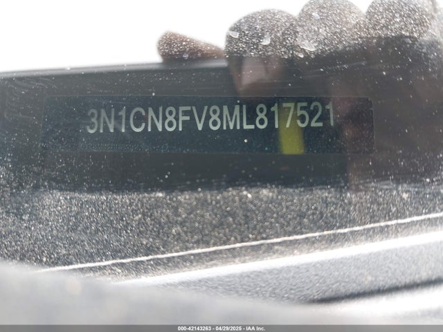 Nissan Versa Sr Xtronic Cvt 2021 3N1CN8FV8ML817521 Image 9