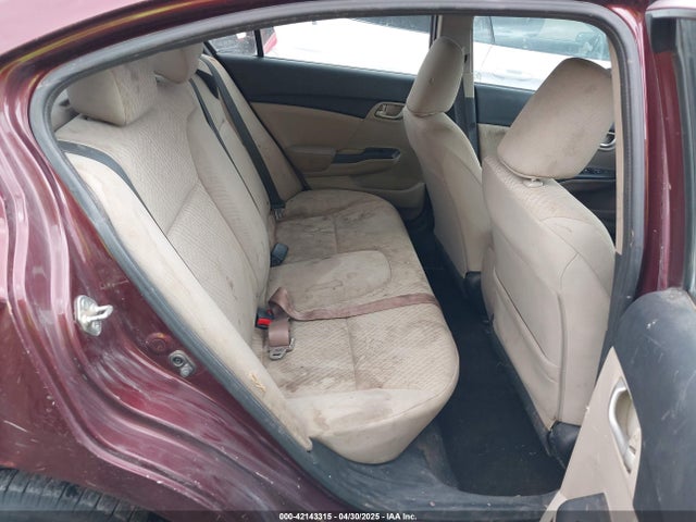 Honda Civic Lx 2014 19XFB2F57EE008940 Image 8