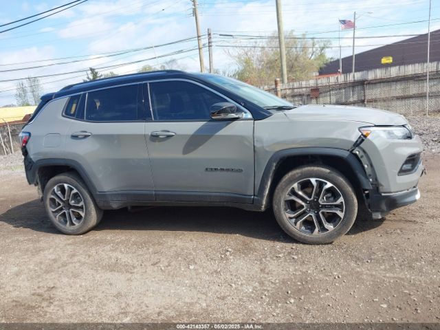 3C4NJDCB3NT145518 Jeep Compass Limited 4x4