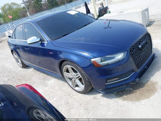 2014 AUDI S4 WAUDGAFL1EA120568