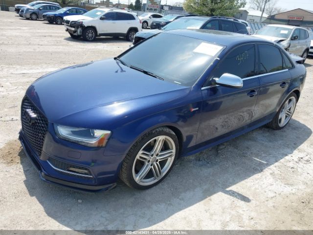 2014 AUDI S4 WAUDGAFL1EA120568 Photo 1