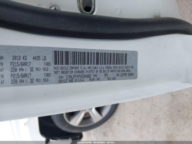 1C4NJPFA7HD204066 Jeep Patriot High Altitude Fwd