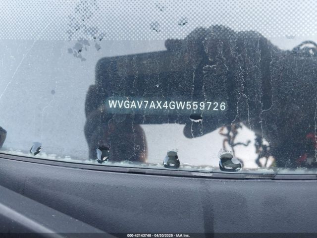 WVGAV7AX4GW559726 Volkswagen Tiguan R-line