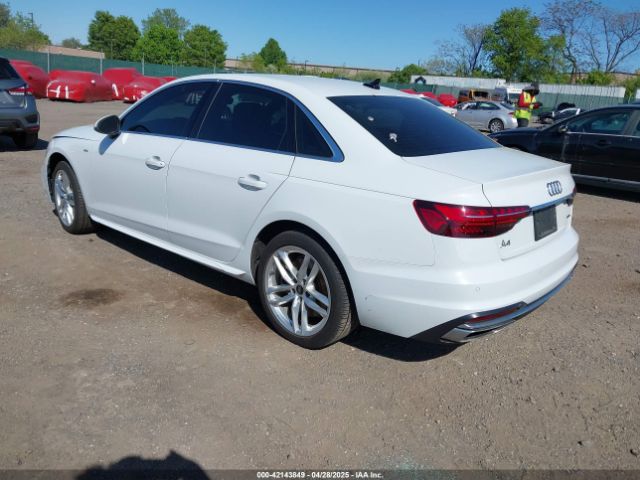 WAUDAAF46MN007457 Audi A4 Premium 45 Tfsi S Line Quattro S Tronic