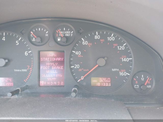 2000 AUDI A6 WAUZL54B9YN092342 Photo 6