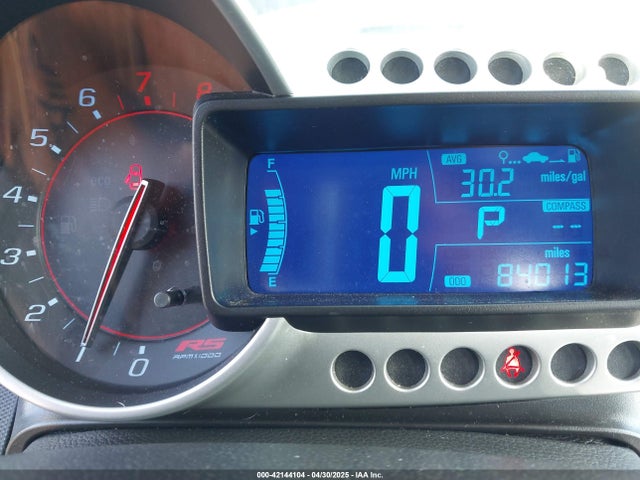 1G1JG5SB9F4119459 Chevrolet Sonic Rs Auto