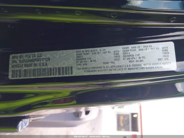 2024 JEEP WRANGLER 4XE 1C4RJXN65RW317129 Photo 8