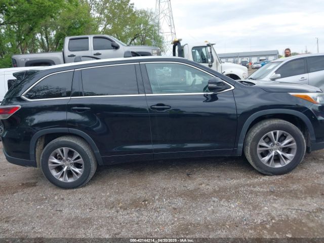 5TDKKRFH3FS076080 Toyota Highlander Xle V6