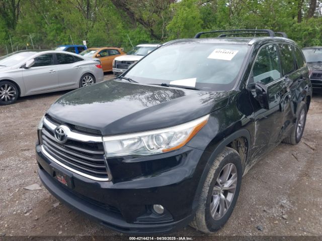 5TDKKRFH3FS076080 Toyota Highlander Xle V6