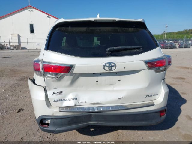 5TDJKRFH5GS285253 Toyota Highlander Xle V6