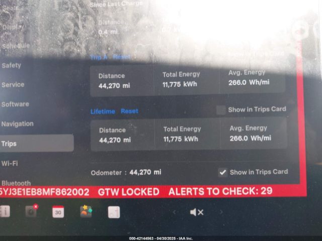 5YJ3E1EB8MF862002 Tesla Model 3 Long Range Dual Motor All-wheel Drive