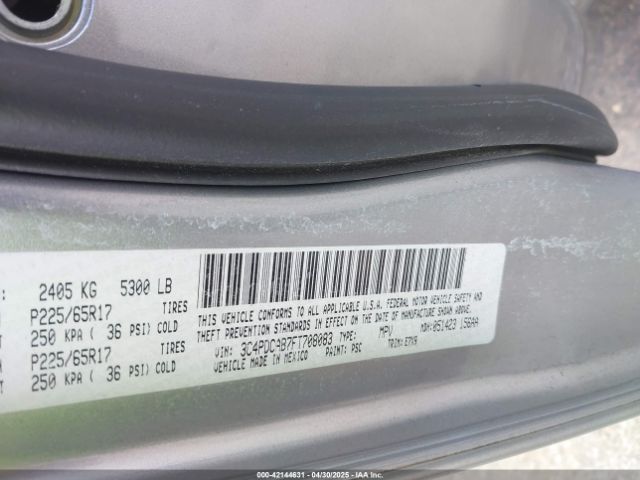 3C4PDCAB7FT708083 Dodge JOURNEY SE