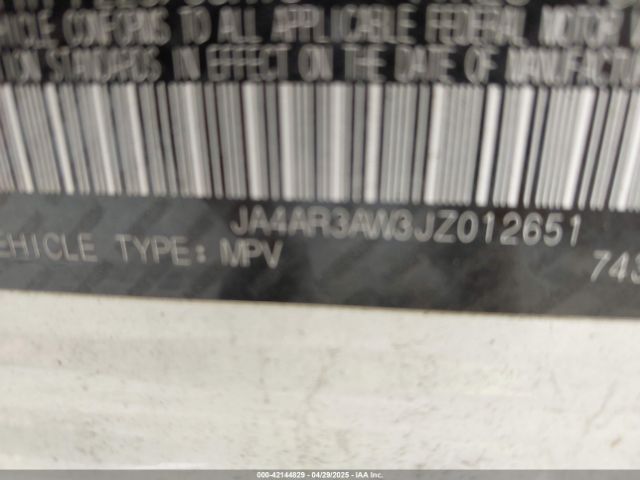 2018 MITSUBISHI OUTLANDER SPORT JA4AR3AW3JZ012651 Photo 8