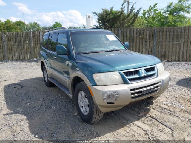 2003 MITSUBISHI MONTERO JA4NW51S03J040380