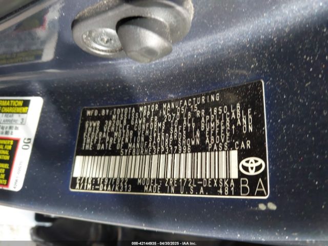 5YFBURHE3FP317996 Toyota Corolla S