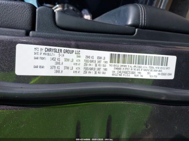 2014 JEEP GRAND CHEROKEE 1C4RJFAG6EC516601 Photo 8