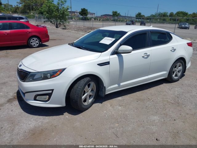 KNAGM4A79F5530434 KIA Optima Lx