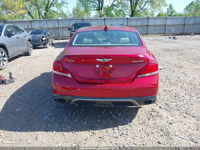KMTG34LE0KU039981 Genesis G70 3.3t Advanced