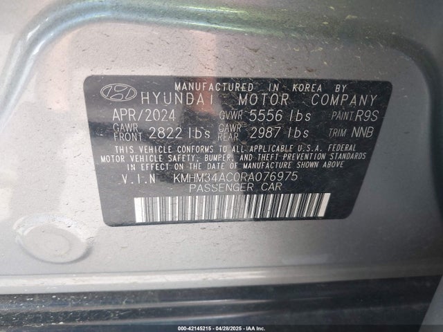 Hyundai 2024 2024 KMHM34AC0RA076975 Image 8