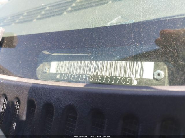 2003 GMC SIERRA 1500 1GTEK19T03E191705 Photo 8