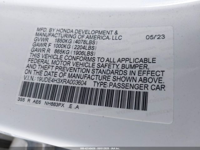 2024 ACURA INTEGRA 19UDE4H3XRA003604 Photo 8