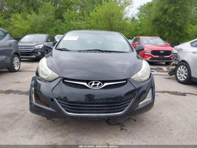 KMHDH4AE6FU301087 Hyundai ELANTRA SE