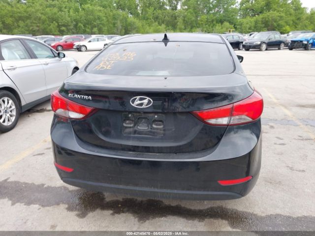 KMHDH4AE6FU301087 Hyundai ELANTRA SE