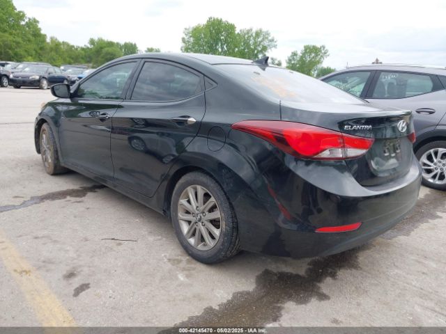 KMHDH4AE6FU301087 Hyundai ELANTRA SE