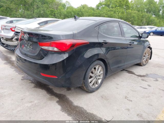 KMHDH4AE6FU301087 Hyundai ELANTRA SE