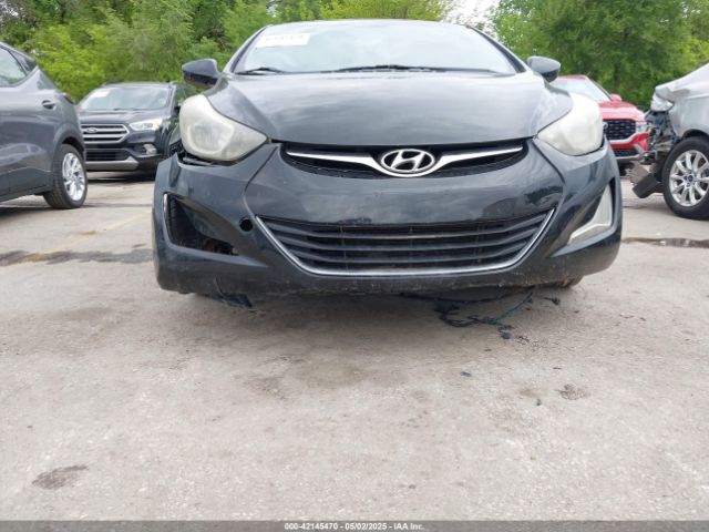KMHDH4AE6FU301087 Hyundai ELANTRA SE