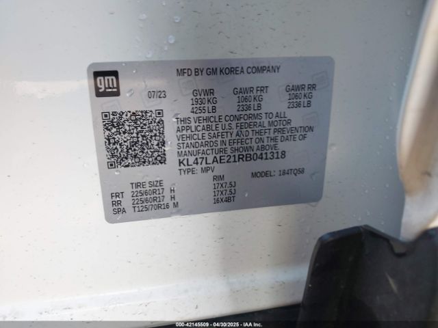 KL47LAE21RB041318 Buick Envista Preferred Fwd
