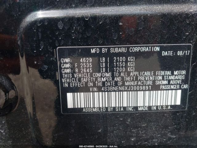 4S3BNEN6XJ3009891 Subaru Legacy 3.6r Limited