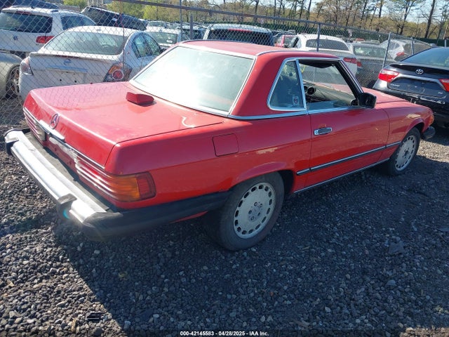 1987 MERCEDES-BENZ 560 WDBBA48D9HA067754 Photo 3