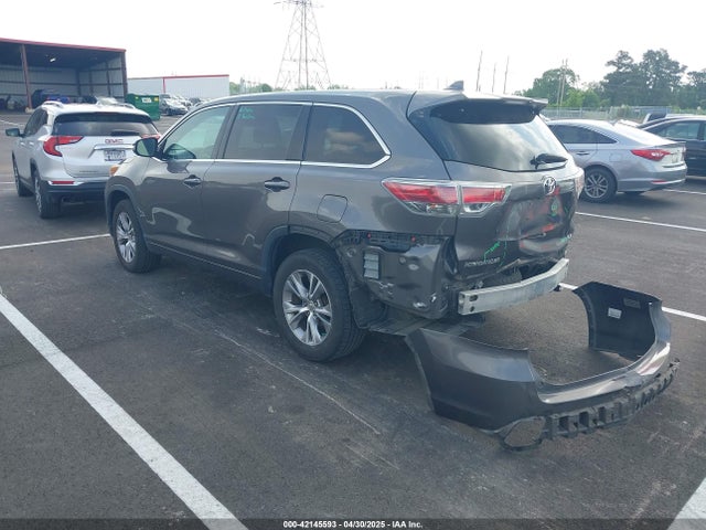 Toyota Highlander Le Plus V6 2015 5TDZKRFH6FS089789 Image 3