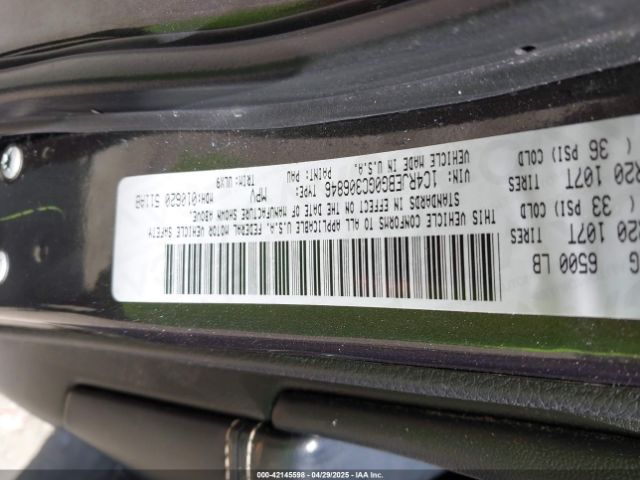 1C4RJEBG0GC306846 Jeep Grand Cherokee Limited