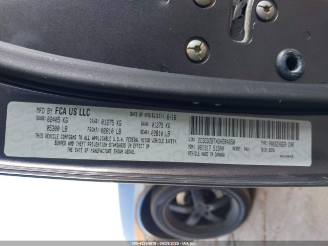 2016 DODGE CHALLENGER 2C3CDZBTXGH284650 Photo 8