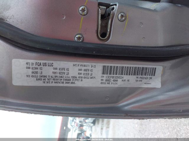1C3CDFBB1GD505314 Dodge DART SXT