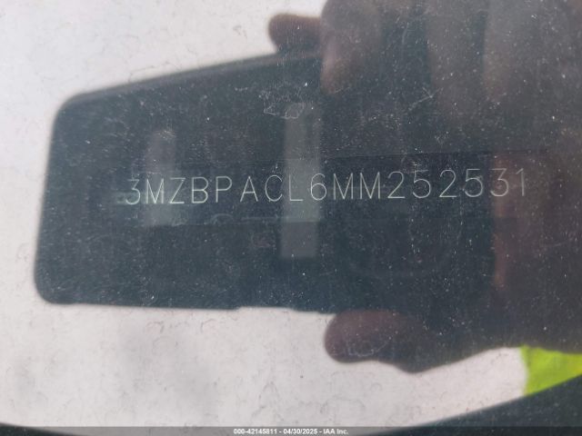 3MZBPACL6MM252531 Mazda Mazda3 Preferred