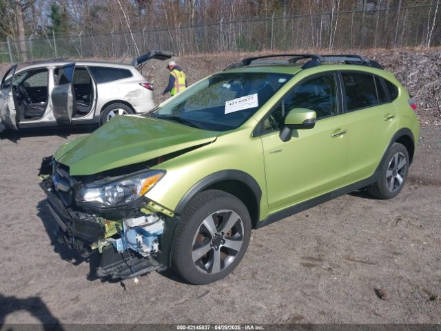 2014 SUBARU XV CROSSTREK HYBRID JF2GPBKC0EH261037 Photo 1