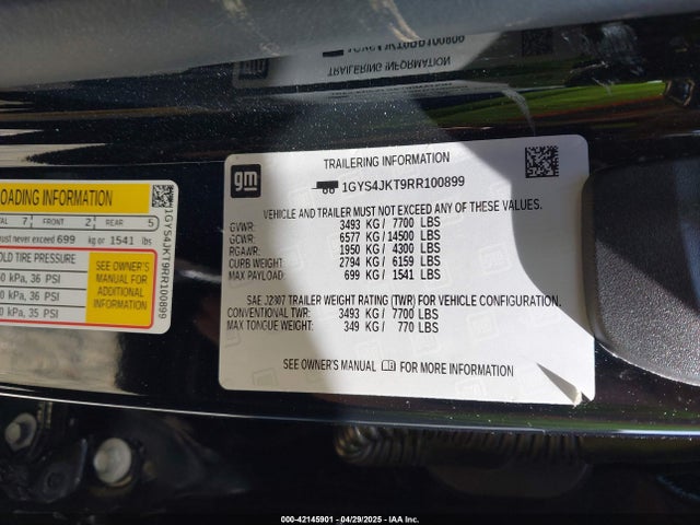 2024 CADILLAC ESCALADE ESV 1GYS4JKT9RR100899 Photo 8