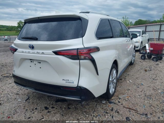 5TDERKEC9MS022771 Toyota Sienna Platinum