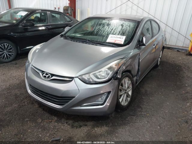 KMHDH4AE0EU114216 Hyundai ELANTRA SE