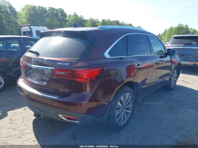 2014 ACURA MDX 5FRYD4H47EB033011 Photo 3