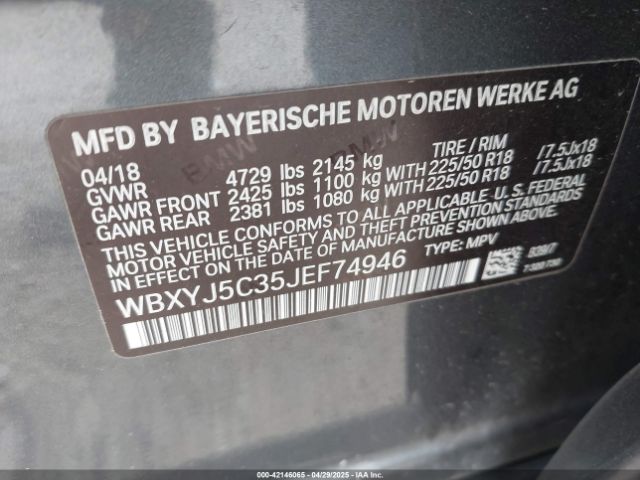 WBXYJ5C35JEF74946 BMW X2 Xdrive28i