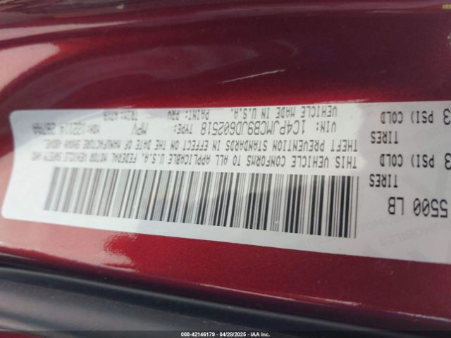 1C4PJMCB9JD602518 Jeep Cherokee Latitude Tech Connect 4x4