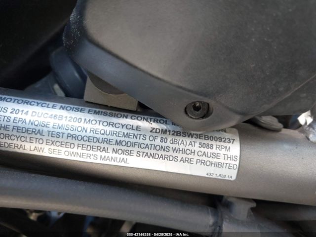 2014 DUCATI MULTISTRADA ZDM12BSW3EB009237 Photo 9